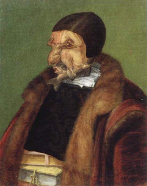 Giuseppe Arcimboldo The jurist Germany oil painting art